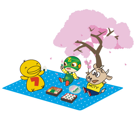 ケーブルテレビ各社のキャラクター