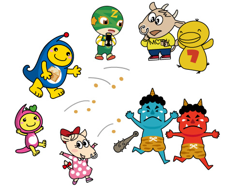 ケーブルテレビ各社のキャラクター